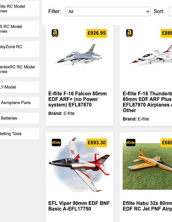 Mereside Flying Club Smart Catalogue